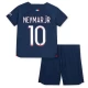 Dzieci Koszulka + Spodenki Paris Saint-Germain PSG Neymar Jr #10 2023-24 Domowa