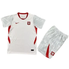 Dzieci Koszulka + Spodenki Polska 2026 Domowa