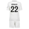 Dzieci Koszulka + Spodenki Real Madryt Antonio Rudiger #22 2024-25 Domowa
