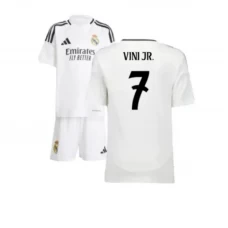 Dzieci Koszulka + Spodenki Real Madryt Vinicius Junior #7 2024-25 Domowa