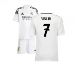 Dzieci Koszulka + Spodenki Real Madryt Vinicius Junior #7 2024-25 Domowa