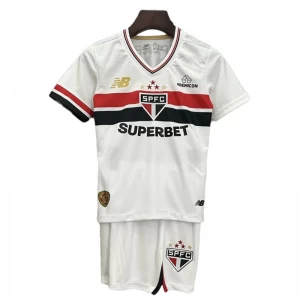 Dzieci Koszulka + Spodenki São Paulo FC 2025-26 Domowa