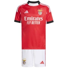Dzieci Koszulka + Spodenki SL Benfica 2025-26 Domowa