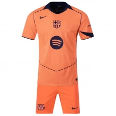 Dzieci Koszulki Piłkarskie FC Barcelona 2025-26 Trzecia