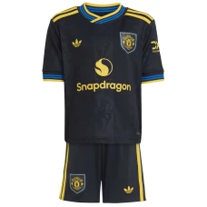 Dzieci Koszulki Piłkarskie Manchester United 2025-26 Trzecia