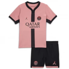 Dzieci Koszulki Piłkarskie Paris Saint-Germain PSG 2024-25 Trzecia
