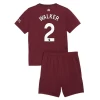 Dzieci Kyle Walker #2 Koszulki Piłkarskie Manchester City 2024-25 Alternatywna