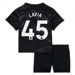 Dzieci Lavia #45 Koszulki Piłkarskie Chelsea FC 2024-25 Alternatywna