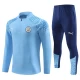 Dzieci Manchester City Komplet Bluza Treningowa 2023-24 Light