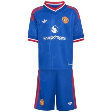 Dzieci Manchester United Strój Piłkarski Koszulka 2026-27 Wyjazdowa
