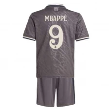 Dzieci Mbappe #9 Koszulki Piłkarskie Real Madryt 2024-25 Alternatywna