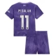 Dzieci Mohamed Salah #11 Koszulki Piłkarskie Liverpool FC 2023-24 Alternatywna