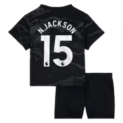Dzieci N.Jackson #15 Koszulki Piłkarskie Chelsea FC 2024-25 Alternatywna
