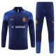 Dzieci Olympique Marsylia Komplet Bluza Treningowa 2023-24 Niebieski