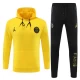 Dzieci Paris Saint-Germain PSG Komplet Bluza Treningowa 2023-24 Hoodie Żółty