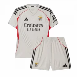 Dzieci SL Benfica Strój Piłkarski Koszulka 2025-26 Wyjazdowa