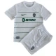 Dzieci Sporting Lisbon CP Strój Piłkarski Koszulka 2023-24 Wyjazdowa