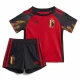 Dzieci Strój Piłkarski Koszulka + Spodenki Belgia Mistrzostwa Świata 2022 Domowa
