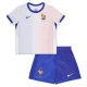 Dzieci Strój Piłkarski Koszulka + Spodenki Francja Mistrzostwa Europy 2024 Wyjazdowa