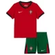 Dzieci Strój Piłkarski Koszulka + Spodenki Portugalia Mistrzostwa Europy 2024 Domowa