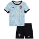 Dzieci Strój Piłkarski Koszulka + Spodenki Portugalia Mistrzostwa Europy 2024 Wyjazdowa