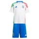 Dzieci Włochy Strój Piłkarski Koszulka 2024 Wyjazdowa