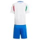 Dzieci Włochy Strój Piłkarski Koszulka 2024 Wyjazdowa