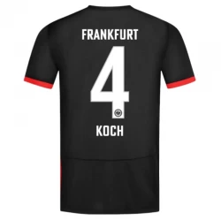 Eintracht Frankfurt Koszulka Piłkarska 2024-25 Koch #4 Wyjazdowa Męska