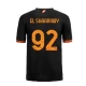 El Shaarawy #92 Koszulki Piłkarskie AS Roma 2023-24 Alternatywna Męska