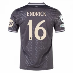 Endrick #16 Koszulki Piłkarskie Real Madryt 2024-25 UCL Trzecia Męska