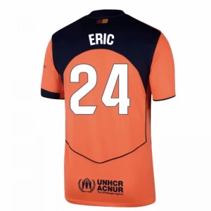 Eric #24 Koszulki Piłkarskie FC Barcelona 2025-26 Trzecia Męska