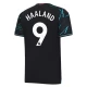 Erling Haaland #9 Koszulki Piłkarskie Manchester City 2023-24 Alternatywna Męska