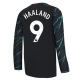 Erling Haaland #9 Koszulki Piłkarskie Manchester City 2023-24 Alternatywna Męska Długi Rękaw