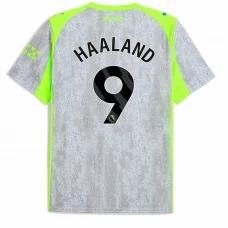Erling Haaland #9 Koszulki Piłkarskie Manchester City 2025-26 Trzecia Męska