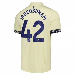 Everton FC Koszulka Piłkarska 2025-26 Iroegbunam #42 Wyjazdowa Męska