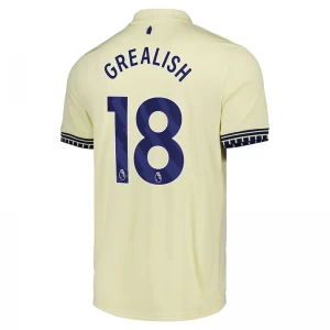Everton FC Koszulka Piłkarska 2025-26 Jack Grealish #18 Wyjazdowa Męska