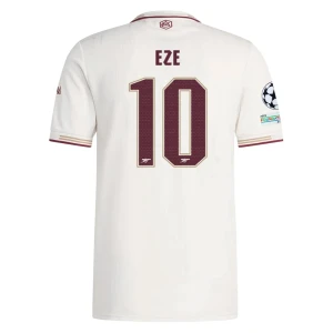 Eze #10 Koszulki Piłkarskie Arsenal FC 2025-26 Champions League Trzecia Męska