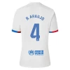 FC Barcelona Koszulka Piłkarska 2023-24 R. Araujo #4 Wyjazdowa Męska