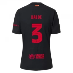 FC Barcelona Koszulka Piłkarska 2024-25 Balde #3 Wyjazdowa Męska