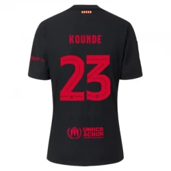 FC Barcelona Koszulka Piłkarska 2024-25 Kounde #23 Wyjazdowa Męska