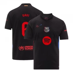 FC Barcelona Koszulka Piłkarska 2024-25 New Spotify Logo Gavi #6 Wyjazdowa Męska