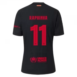 FC Barcelona Koszulka Piłkarska 2024-25 Raphinha #11 Wyjazdowa Męska