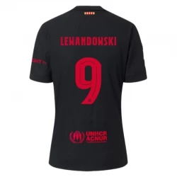 FC Barcelona Koszulka Piłkarska 2024-25 Robert Lewandowski #9 Wyjazdowa Męska