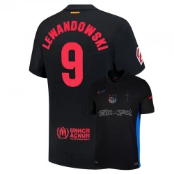 FC Barcelona Koszulka Piłkarska 2024-25 Travis Scott X Cactus Jack Robert Lewandowski #9 Wyjazdowa Męska