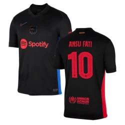 FC Barcelona Koszulka Piłkarska 2024-25 UCL Ansu Fati #10 Wyjazdowa Męska