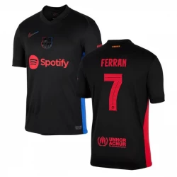 FC Barcelona Koszulka Piłkarska 2024-25 UCL Ferran #7 Wyjazdowa Męska