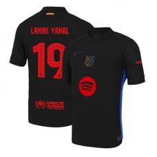 FC Barcelona Koszulka Piłkarska 2024-25 UCL New Spotify Logo Lamine Yamal #19 Wyjazdowa Męska