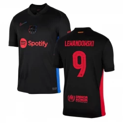 FC Barcelona Koszulka Piłkarska 2024-25 UCL Robert Lewandowski #9 Wyjazdowa Męska
