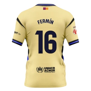 FC Barcelona Koszulka Piłkarska 2025-26 Fermin #16 Wyjazdowa Męska