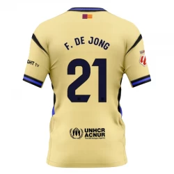 FC Barcelona Koszulka Piłkarska 2025-26 Frenkie de Jong #21 Wyjazdowa Męska
